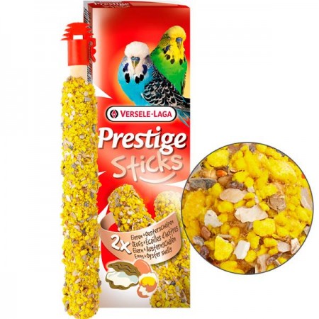 Versele-Laga Prestige Sticks Budgies Eggs and Oyster Shells лакомство для волнистых попугаев (223239)